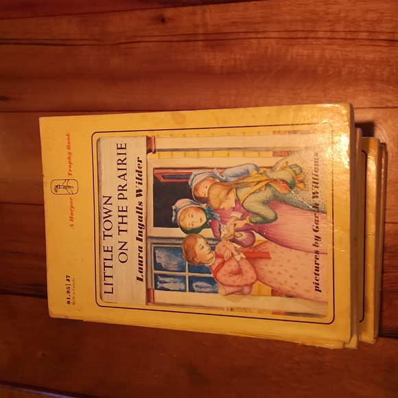 Loved and well read Little House On The Prairie soft cover books - Picture 6 of 10